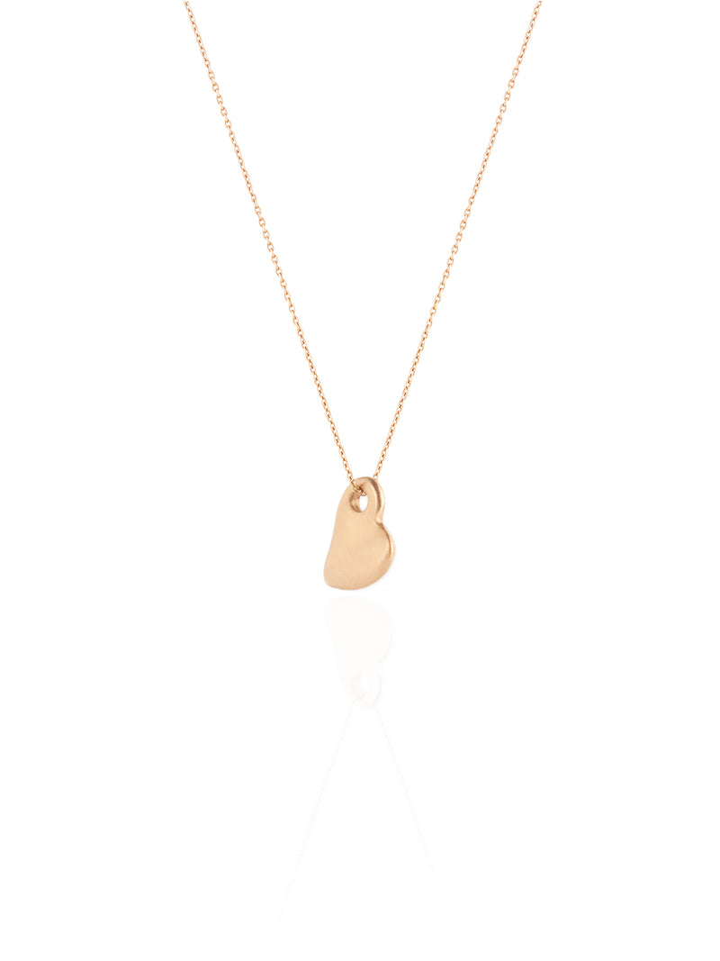 Melting Heart Gold Necklace