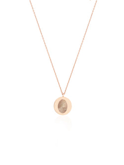 Modern Coin Gold Necklace